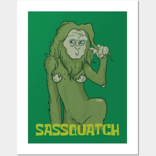 SASSQUATCH Posters and Art